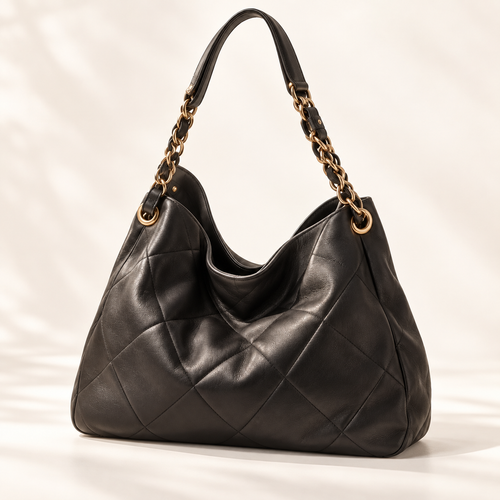 Chanel 25 Lambskin Leather - Black