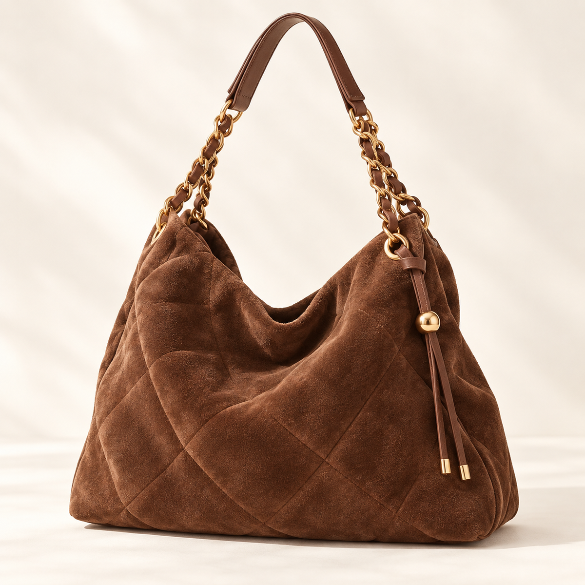 Chanel 25 Suede - Brown